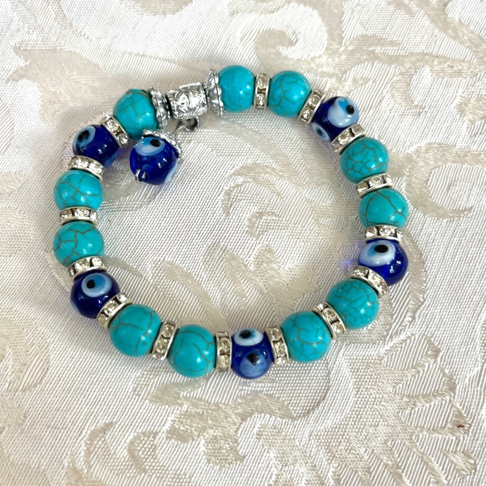 Blue stone bracelet from Turkey - Picture 1 of 2